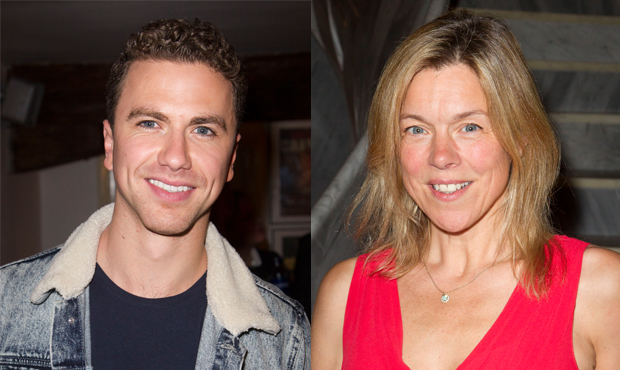 Richard Fleeshman and Janie Dee