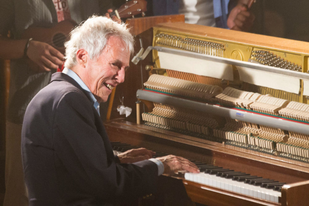 &#39;Five star moment&#39; - Burt Bacharach on stage at the Menier Chocolate Factory