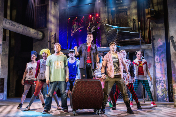The cast of American Idiot