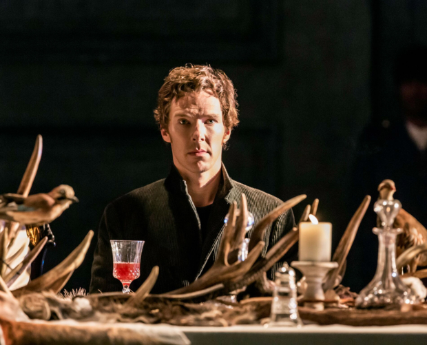 Benedict Cumberbatch at Hamlet