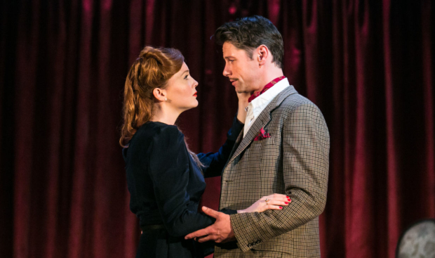 Olivia Hallinan and Leon Ockenden in Flare Path