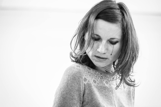 Kate Fleetwood in rehearsals for Medea