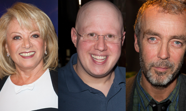 Elaine Paige, Matt Lucas and John Hannah